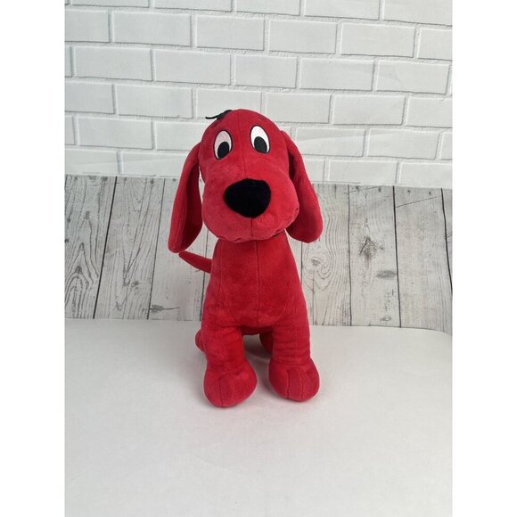 Kohls Cares Clifford The Big Red Dog 15” Stuffed Animal Toy Plush Character 2011 - Picture 1 of 12